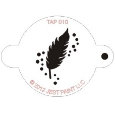 TAP 010 Stencil Feathers TAP 010 Stencil Feathers